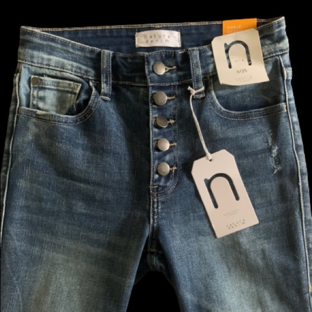 Nature Denim high rise Skinny Jean